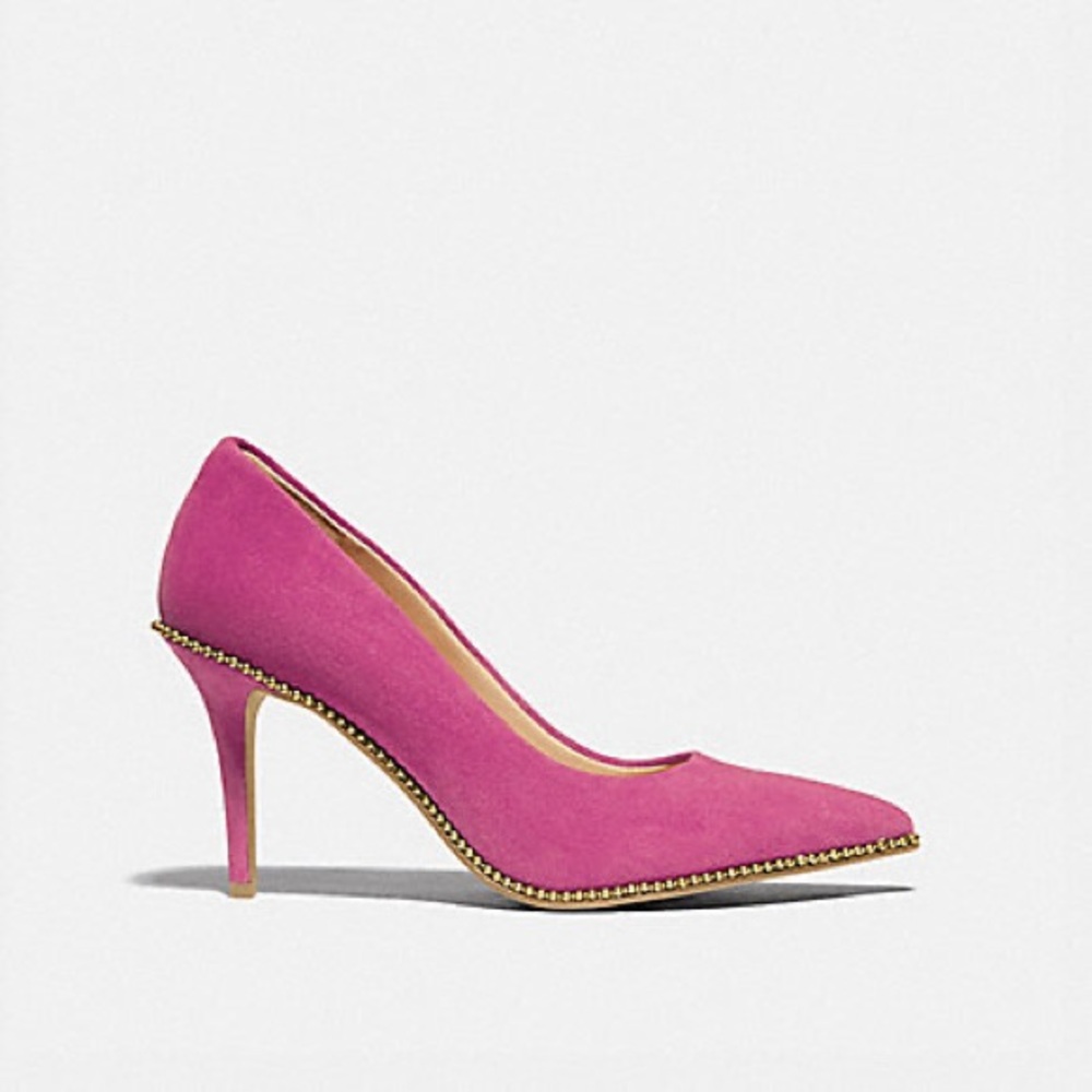 WAVERLY PUMP (COACH G3937)
BRIGHT TULIP
